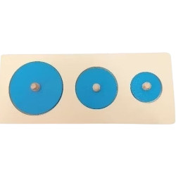 Knop Bulat Besar Biru