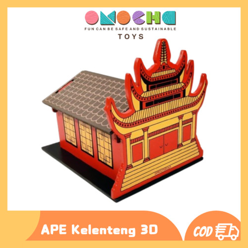 APE Kelenteng 3D Bongkar Pasang APE Kelenteng 3D Bongkar Pasang
