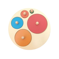 Knop Bulat Besar 5 Warna