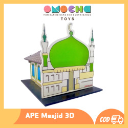 APE Masjid 3D Bongkar Pasang New