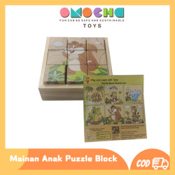 Puzzle Block Hewan Liar