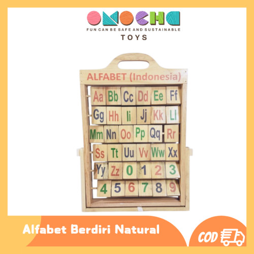 Alfabet Berdiri Natural