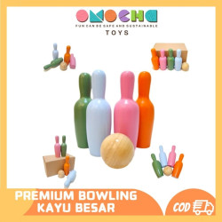 Premium Bowling Kayu Besar
