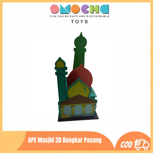 APE Masjid 3D Bongkar Pasang