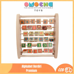 Alfabet Berdiri Premium