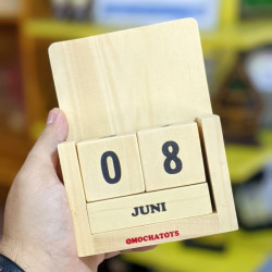 Kalender Abadi Premium - Natural