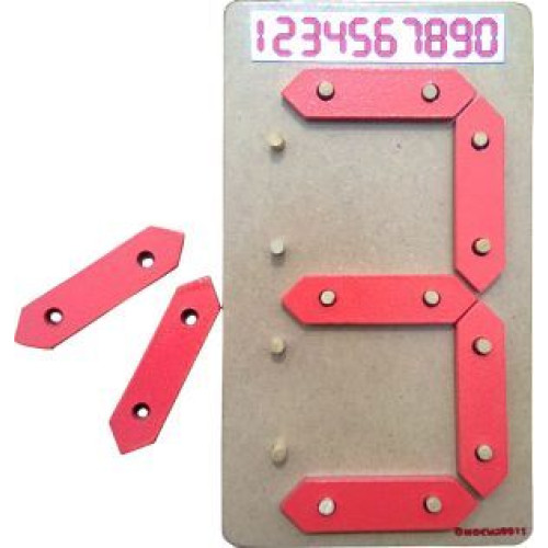 Angka Digital Satu Digit