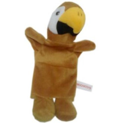 Boneka Tangan Hewan Burung Beo