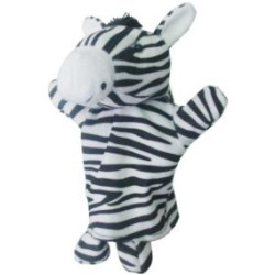 Boneka Tangan Hewan Zebra