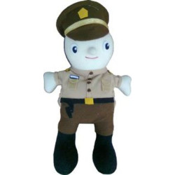 Boneka Tangan Profesi Polisi