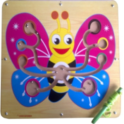Maze Magnet Kupu-Kupu