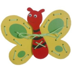 Menjahit Kupu-Kupu Dua Keping