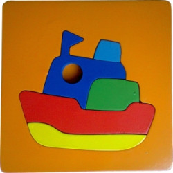 Puzzle Cat Bingkai Perahu