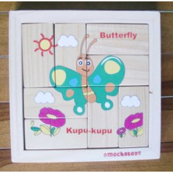 Puzzle LED UV Kupu-Kupu