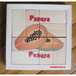 Puzzle LED UV Pepaya