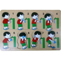 Puzzle Sablon Wudhu Laki-Laki