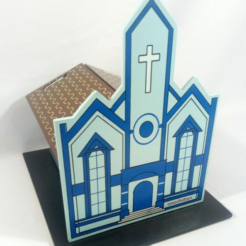 APE Gereja 3D Bongkar Pasang New