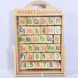 Alfabet Berdiri Natural