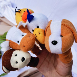 Boneka Jari Hewan Isi 5