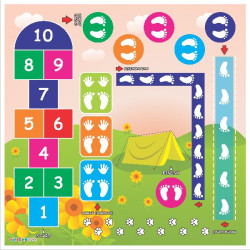 Gross Motor Skill Playmate - Motif Kemah