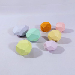 Omocha Wooden Stones + Pouch