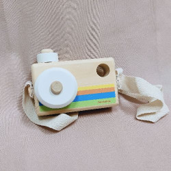 Omocha Rainbow Camera White