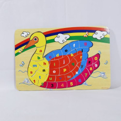Puzzle Stiker Alfabet Angsa