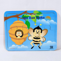 Puzzle Aku dan Ibuku Lebah