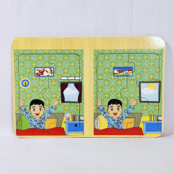 Puzzle Serupa Tapi Tak sama