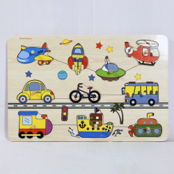 Puzzle transportasi Knop New