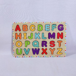 Puzzle Stiker MyABC Huruf Besar