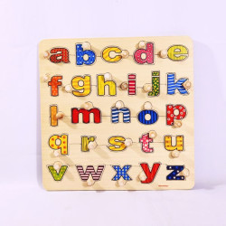 Puzzle Knop Big Led UV - Huruf Kecil Puzzle Knop Big Led UV - Huruf Kecil