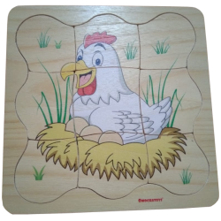 Puzzle Led  UV - 4 Tingkat Pertumbuhan Ayam