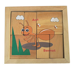 Puzzle LED UV Semut Puzzle LED UV Semut