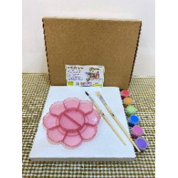 Set Alat Lukis - Canvas 20x20cm