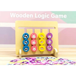 Logic Game Puzzle Kayu