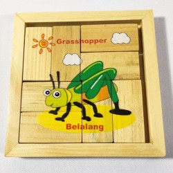 Puzzle LED UV Belalang