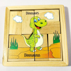 Puzzle LED UV Dinosaurus