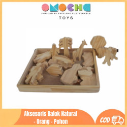 Aksesoris Balok Natural - Orang - Pohon