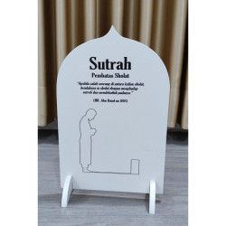 Sutrah 30x20 Cm Putih