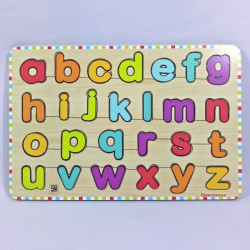 Puzzle Stiker MyABC Huruf Kecil