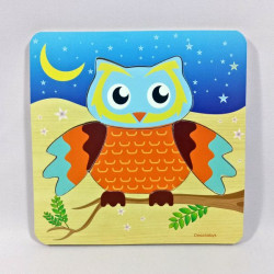 Puzzle Stiker OWL L15