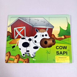 Puzzle Kecil Sapi Ternak